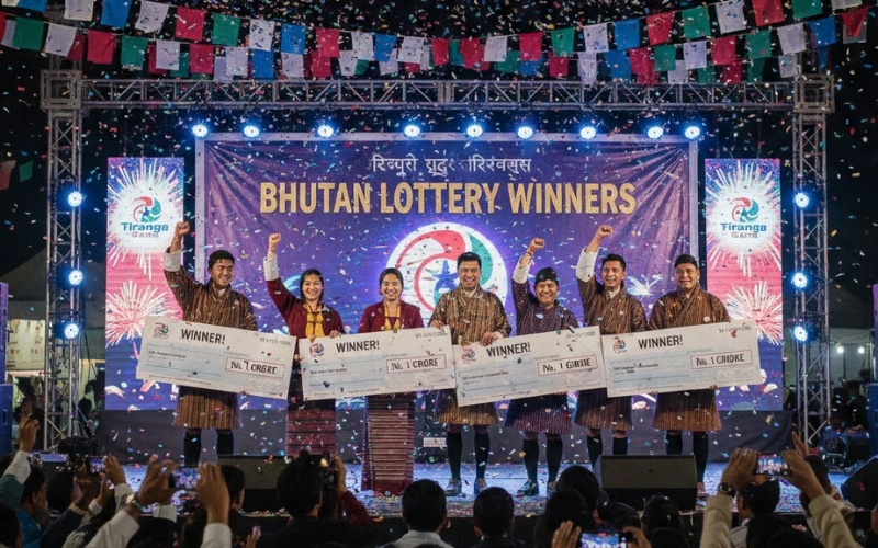 bhutan lottery winners​ at Tiranga Game image
